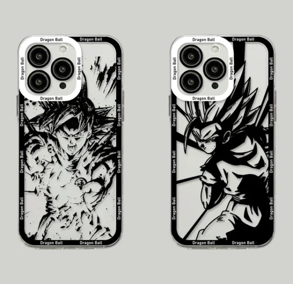 Anime Dragon Ball Son Goku Vegeta Phone Case for iPhone 15 PC06062256