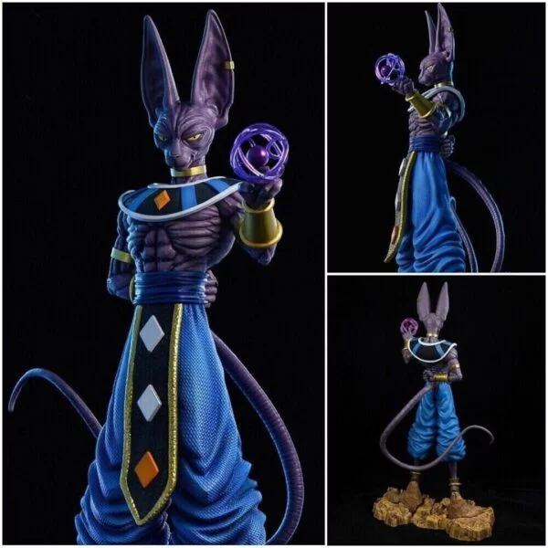 Anime Dragon Ball Super Z Beerus PVC 12 Inch Tall Keychain KC07062185