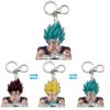 Anime Dragon Ball Vegetto Motion Key Chains Acrylic Keychains Bag Pendant Car Keyring Anime Peripherals Gift Anime Ornament KC07062116