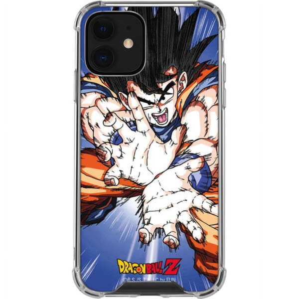 Anime Dragon Ball Z Goku Blast iPhone 12 Mini Clear Case PC06062268