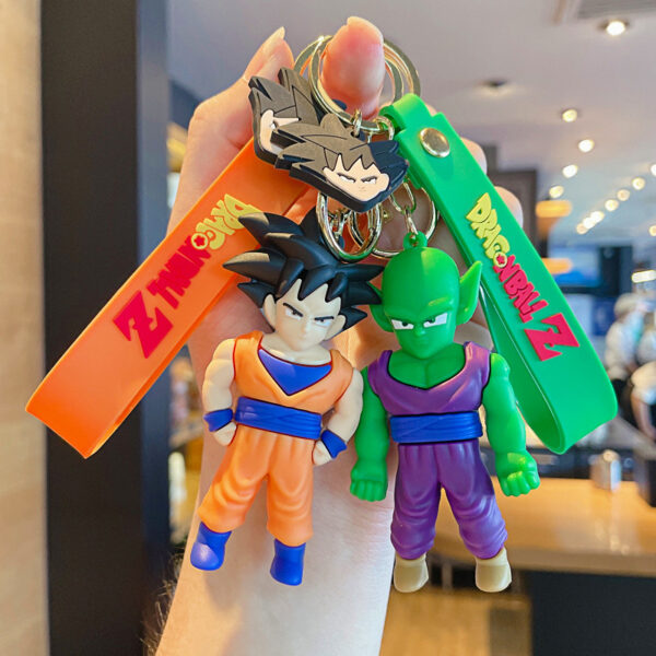 Anime Dragon Ball Z Son Goku Super Saiyan Piccolo Keychain KC07062206