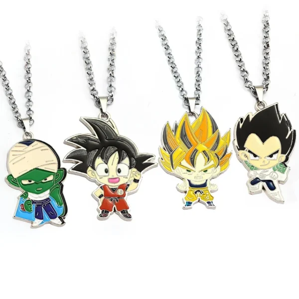Anime Dragon Ball Z Vegeta Necklace Super Saiyan Son Goku JE06062062