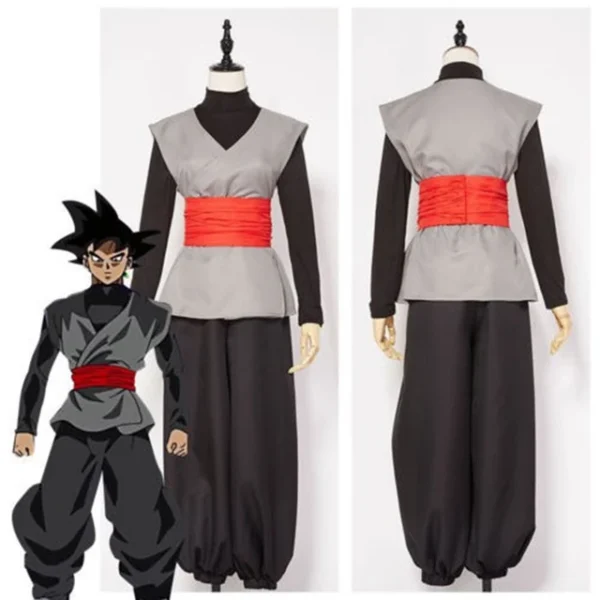 Anime Dragon Super Black Zamasu Kai Cosplay Costume Halloween Carnival Outfit Super Saiyan Uniforms Custom Made CO07062216
