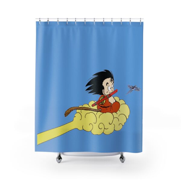Anime Flying Cloud Son Goku Shower Curtain SC10062177