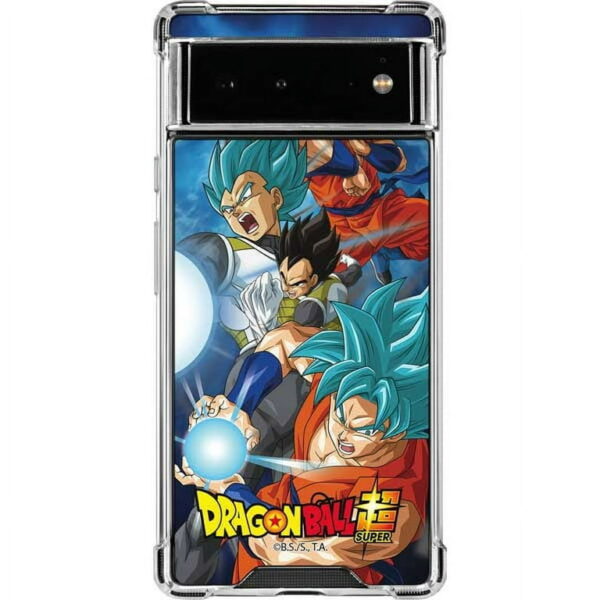 Anime Goku Vegeta Super Ball Google Pixel 6a Clear Case PC06062093