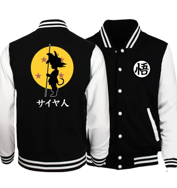 Anime Inspired Spring Men s Jacket Dragon Ball Z Design BO10062004