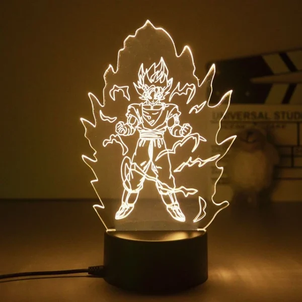 Anime Monkey King Goku Figure LED Night Light Cartoon Dragon LA10062160