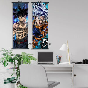 Anime Poster Goku Black Hair Wall Scroll Painting WA07062209