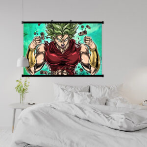 Anime Poster Super Saiyan Kale Wall Scroll HD Painting Decor WA07062305