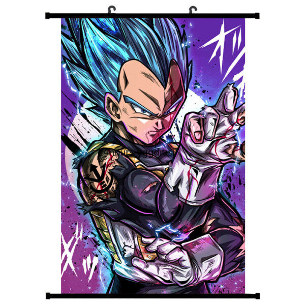 Anime Poster Vegeta IV Wall Scroll Painting Home Decor WA07062280