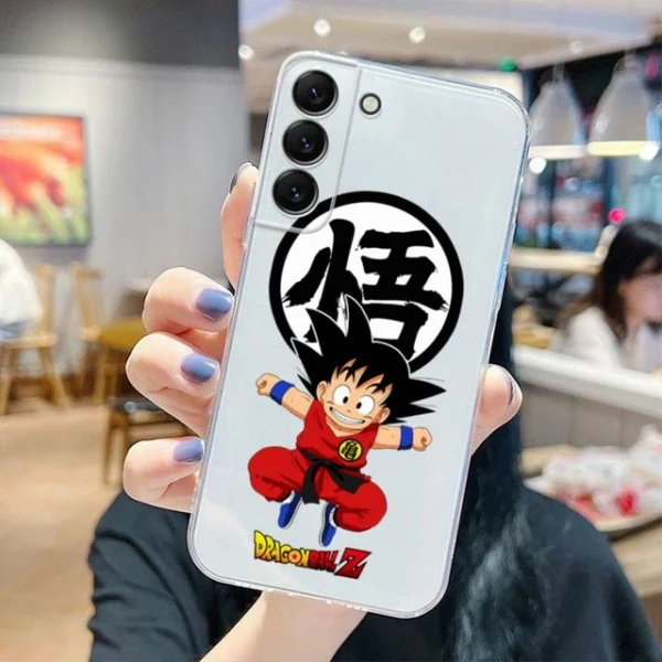 Art Phone Case for Samsung S8 S9 Dragon Ball Goku Design PC06062577