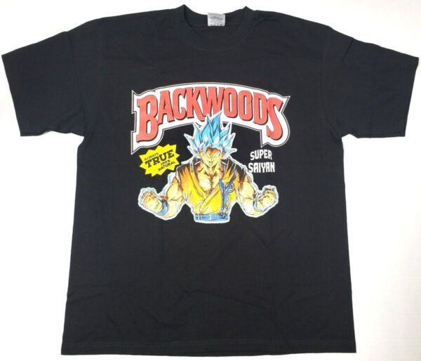 BACKWOODS T shirt Goku Dragon Ball Z Blunt Marijuana Weed SW11062362