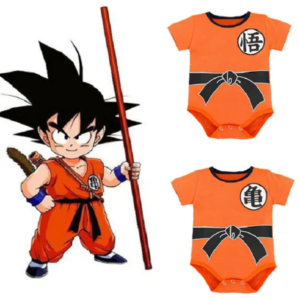 Baby Girls and Boys Goku Costume Romper Jumpsuit ON06062028