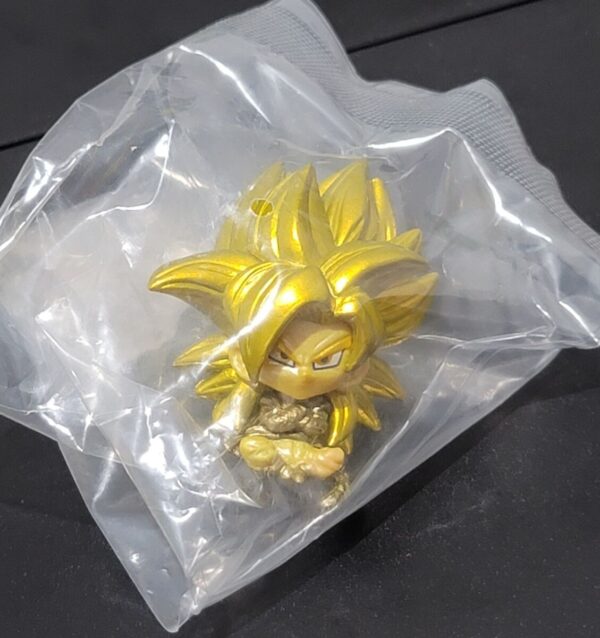 Bandai Dragon Ball Super Mini Gold Figure Keychain KC07062219