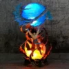 Bandai Dragon Ball Z Ultra Instinct Son Goku Action Figures DIY Lamp 23cm Strength Bombs LED Collection Toys Birthday Gifts LA10062284