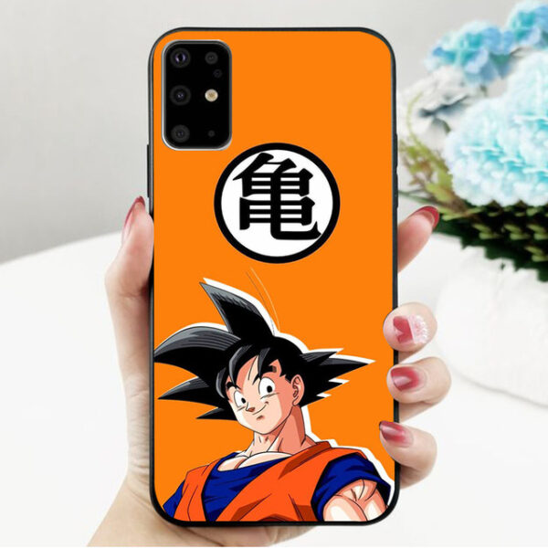 Black Goku Silicone Case for iPhone SE 12 13 14 Series PC06062322