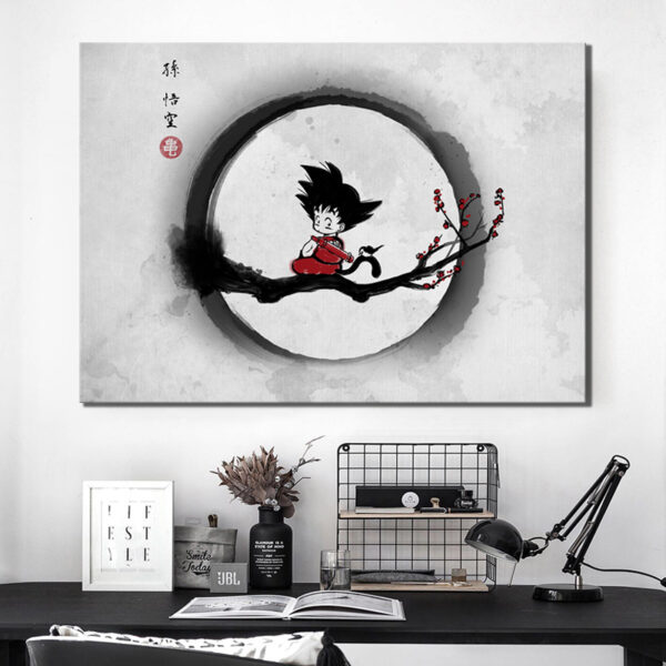 Black White Wall Art Painting Character PO11062444