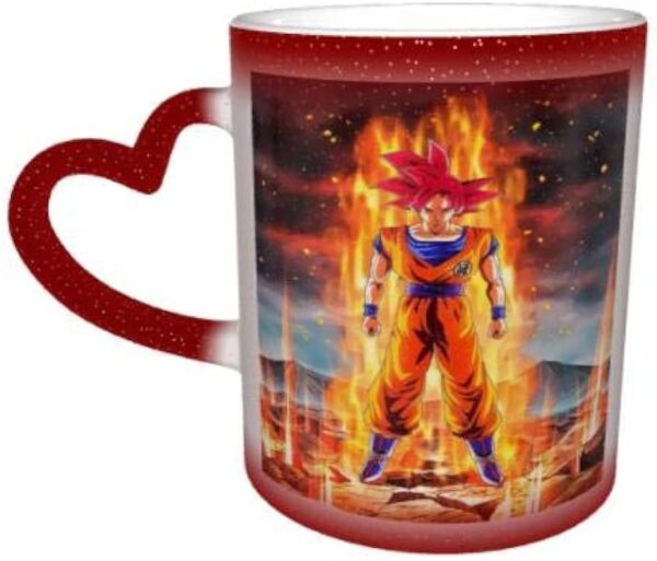 Boiling Power Super Saiyan Goku Magic Funny Art Mug MG06062233
