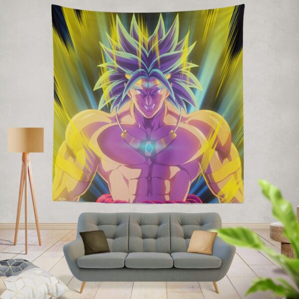 Broly Dragon Ball Japanese Anime Wall Hanging Tapestry TA10062013