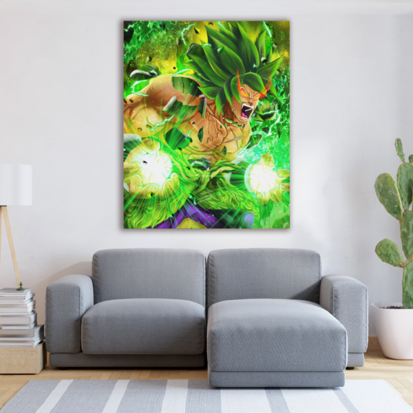 Broly Legendary Super Saiyan Rage Canvas Artwork TA10062241