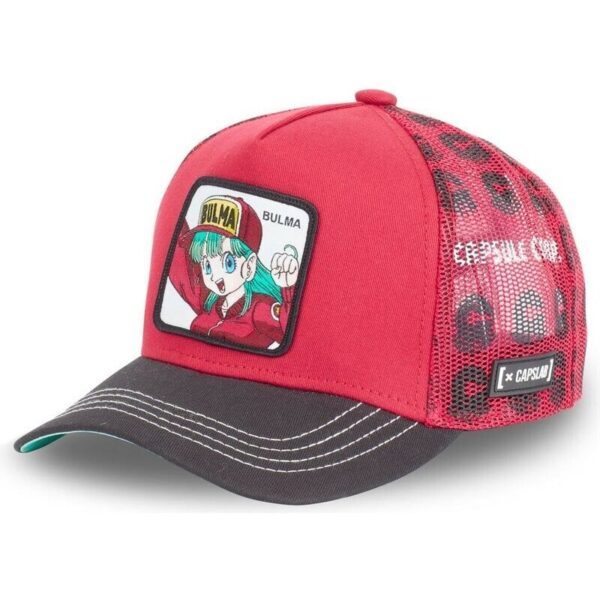 Bulma Dragon Ball Curved Brim Trucker Snapback Baseball Hat HA06062024