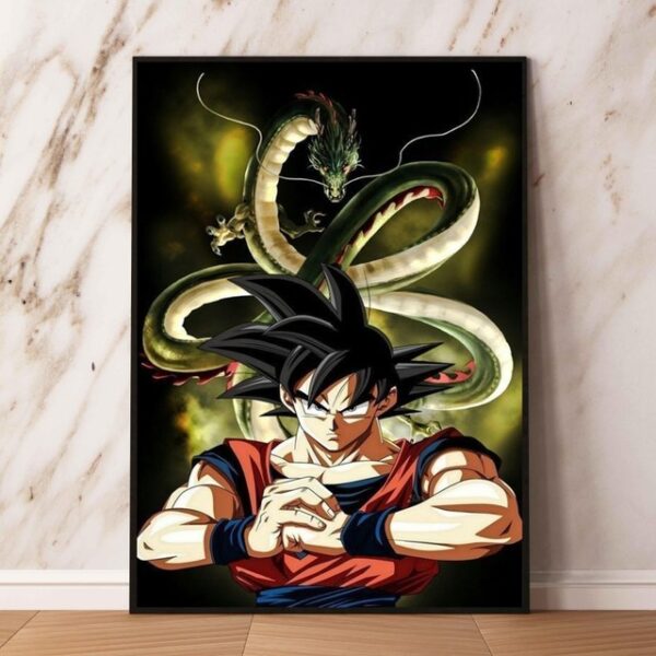 Canvas Artwork Painting Dragon Ball Goku Modular Prints ... WA07062346