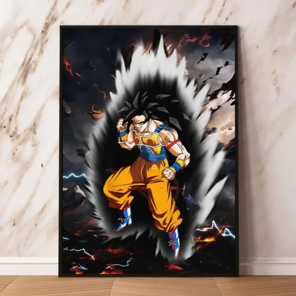 Canvas Posters Dragon Ball Goku Friends Gifts Hanging Living WA07062321