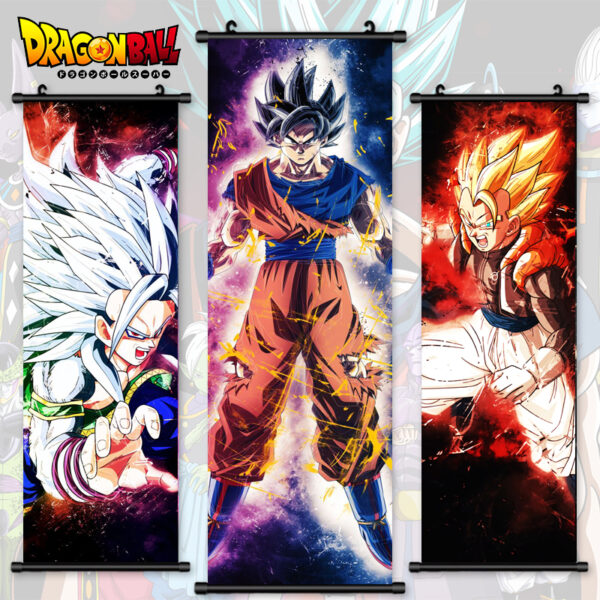 Canvas Print Anime Picture Dragon Ball Painting Wall Goku Artwork WA07062162