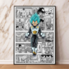 Canvas Printing Anime Goku Vegeta Room Home PO11062027