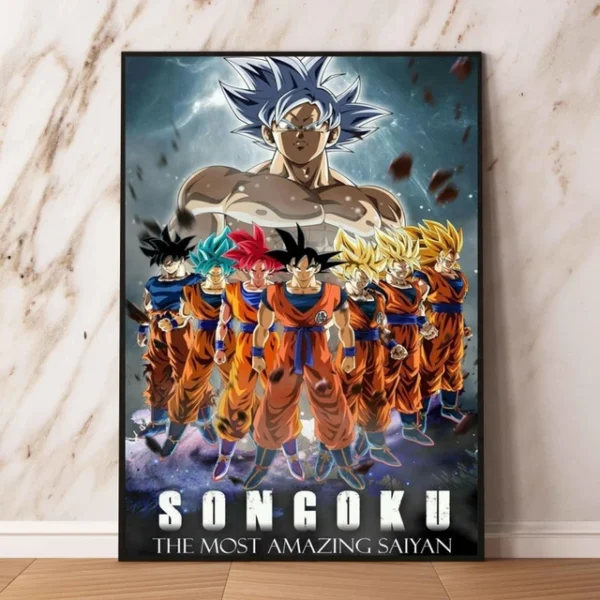 Canvas Wall Art Goku Best Gift Picture PO11062101