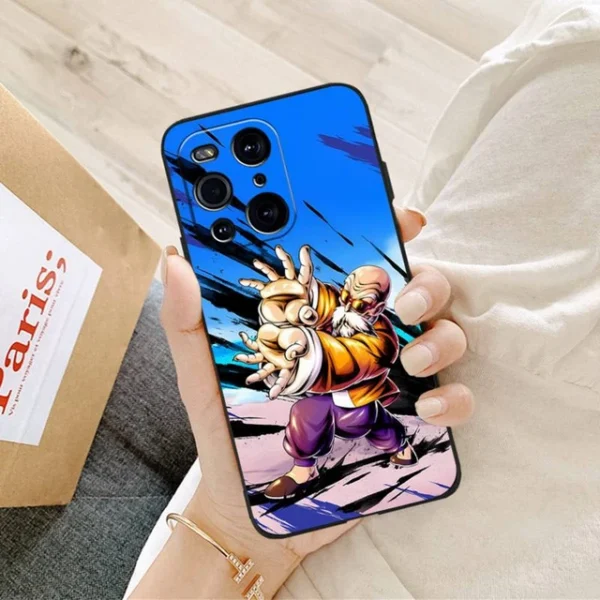 Cartoon Roshi Case for Oppo Find X3 Pro PC06062683