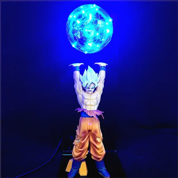 Cartoon Son Goku Garage Kit Table Lamp LED Table Lamp Eye Guard Luminous Toy LA10062139