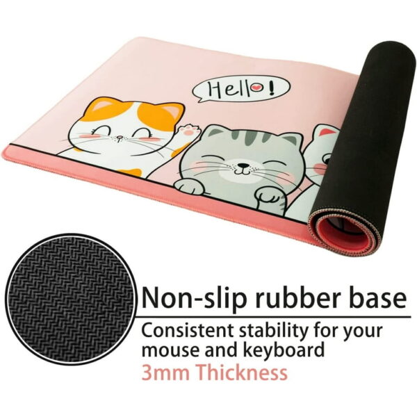 Cat Gaming Mouse Pad for Desk PC06062673