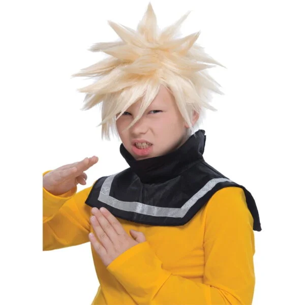 Children s Blonde Tokyo Spike Wig Saiyan Goku Dragon Ball Z CO07062147
