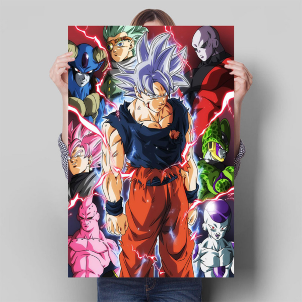 Classic Anime Goku Vegeta Canvas Home Decoration Wall Art PO11062020
