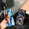 Clear Phone Case for Galaxy S20 FE Dragon Ball Z Goku Blast Design PC06062578