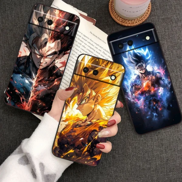 Clear Phone Case for Redmi Note 12 Dragon Ball Goku Design PC06062617