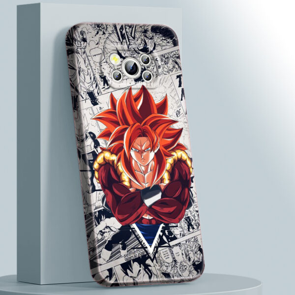 Comic Phone Case for Xiaomi Mi Poco X Series Dragon Ball Z Design PC06062555