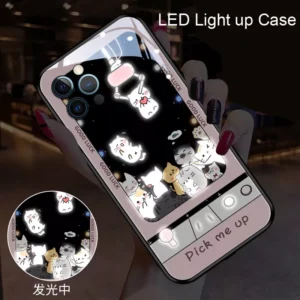 Cute Cat LED Light up Case for iPhone PC06062675