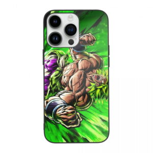 DBZ Crazy Broly Phone Case for iPhone 14 Plus Pro Max Series PC06062126