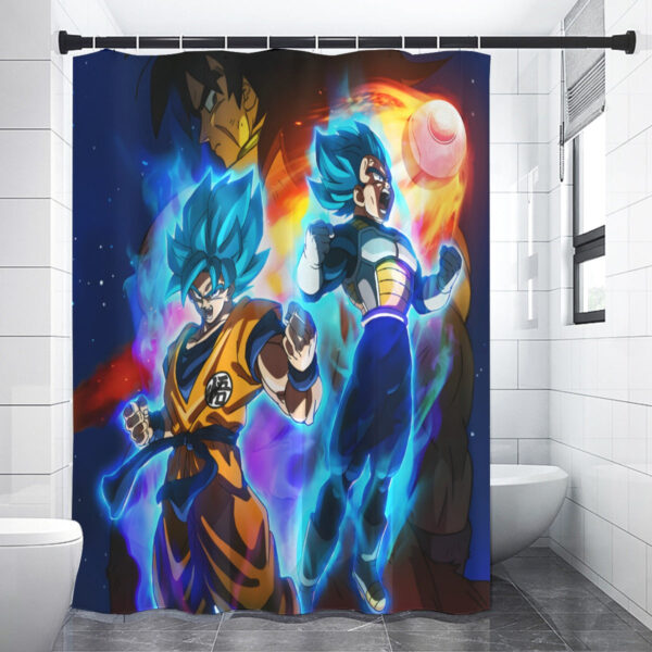 DBZ Legendary Broly Son Goku Vegeta Super Saiyan Blue Shower SC10062033