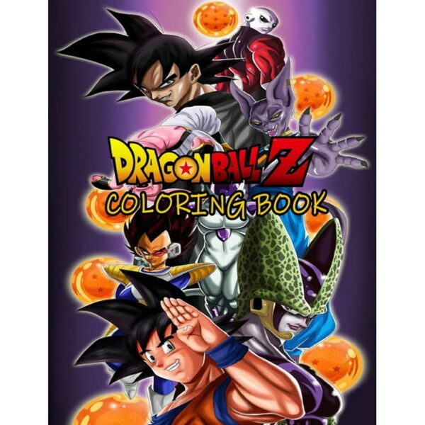 Dragon Ball Bomber Coloring Book Anime Edition PO11062505
