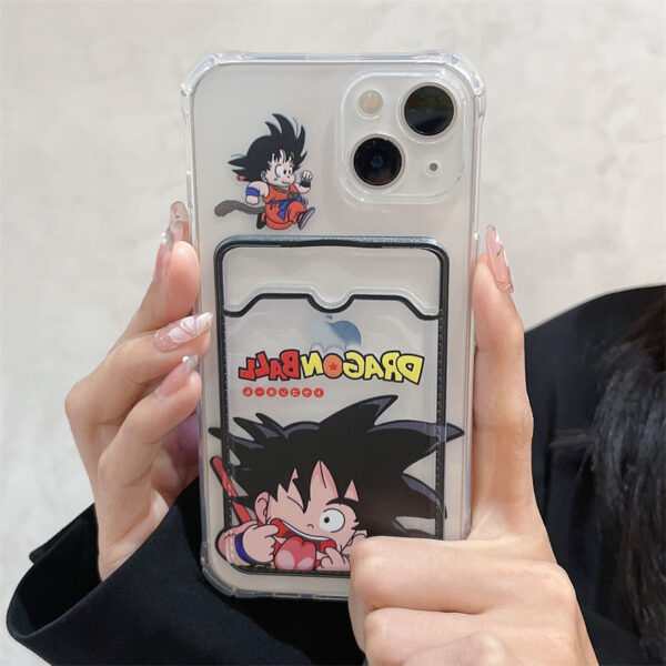Dragon Ball Card Holder iPhone Clear Case PC06062448