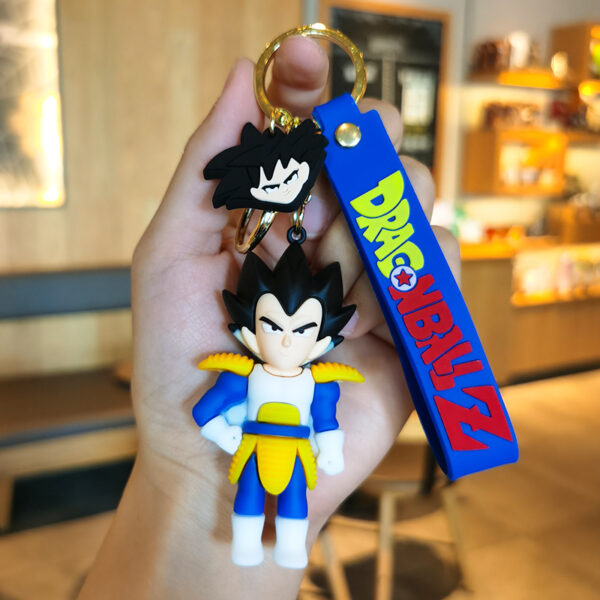 Dragon Ball Cute Doll Anime Figures Goku Vegeta Backpack Keychain KC07062333