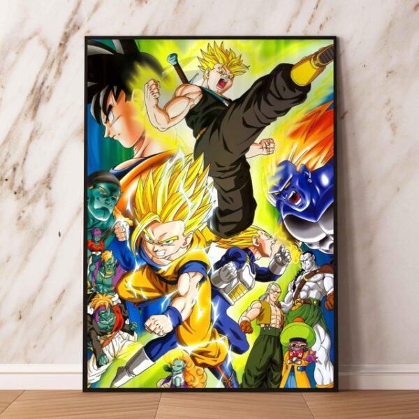 Dragon Ball Gogeta Wall Stickers Anime Character Pictures PO11062260