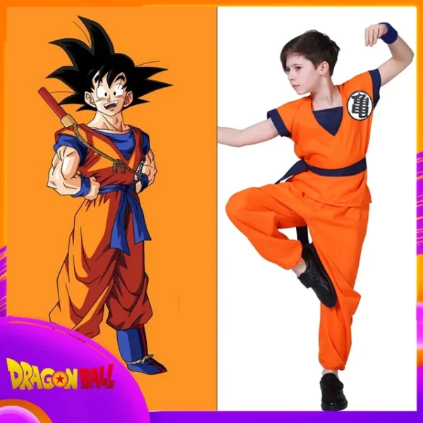 Dragon Ball Goku Cosplay Costume for Kids CO07062446