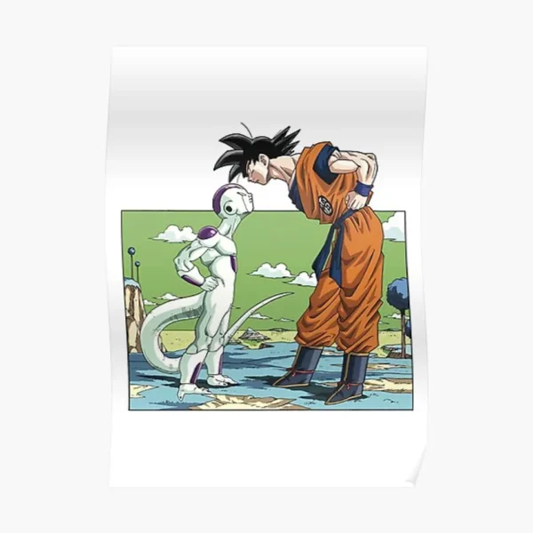Dragon Ball Goku Frieza Premium Vertical Poster TA10062208