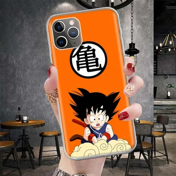Dragon Ball Goku Kid Soft Phone Case for iPhone 11 12 13 PC06062239