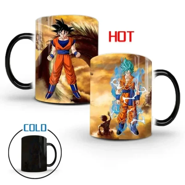 Dragon Ball Goku Saiyan Magic Color Changing Mug Tea Cup MG06062032