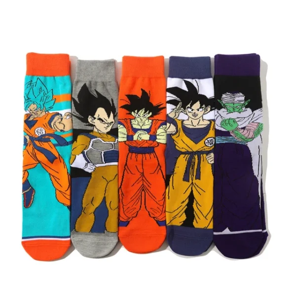 Dragon Ball Kawaii Cute Cotton Socks Goku, Vegeta, Broly SO06062110